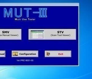 mitsubishi mut III 20091 2020 diagnosticar ecu programación mut 3 vci software de diagnóstico