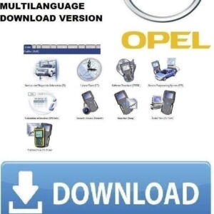 Opel Vauxhall Global Tis V32.0b V36 software de diagnóstico y taller para Opel Chevrolet Vauxhall GM