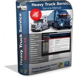 Motor Heavy Truck Service V13 Software de servicio para el mantenimiento del taller de camiones de muchas marcas