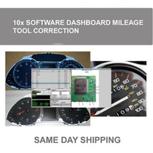 Pack de software 16x para la corrección del kilometraje con el escáner Obd2 Multibrands - descarga instantánea