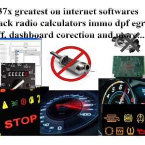 137x mejores softwares para el kilometraje, Airbag, Immo Off y más 2019 - descarga instantánea