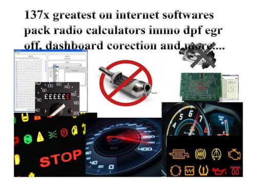 137x best softwares for mileage, Airbag, Immo Off & more 2019 – instant download