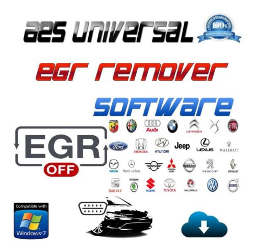 Aes Universal Egr Remover V2.2 Logiciel de suppression de l'Egr pour Windows