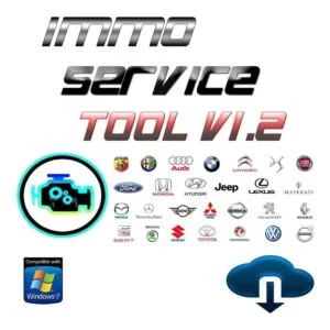 Immo Service Tool 1.2 Pin Key Code Immo Off Calculator software