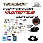 TachoSoft 23.1 Kilometraje Caculator Tacho DASH Software de calibración + bonificación