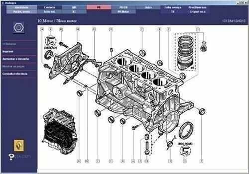 Manual de taller del servicio de software de Renault