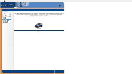 FIAT DOBLO REPAIR MANUAL Elearn Programm 2000 bis 2010
