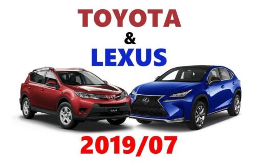 2019 Toyota/Lexus Epc Original-Ersatzteilkatalog Software