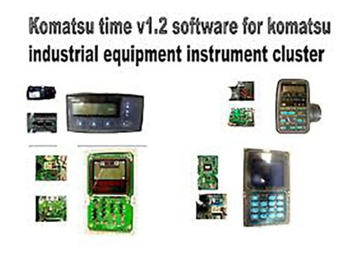 Komatsu time v1.2 Group Industrial Equipment Software del panel de instrumentos