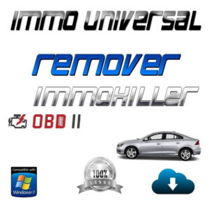 IMMOKILLER IMMO Universal REMOVER from bin, hex, BEST software for IMMO OFF