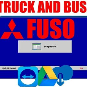 Mitsubishi Mut-iii 2019 Diagnosesoftware für Fuso LKW Bus