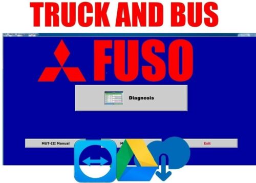 Mitsubishi Mut-iii 2019 Diagnostic software for Fuso trucks bus