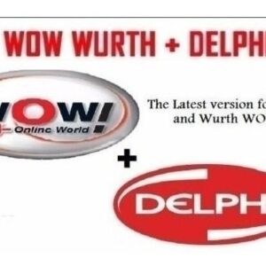 Bipack Wurth Wow 2017 Autocom y Delphi Autocom 2016 último nativo instalar ventanas