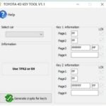 Toyota Software für Immo Off 4d Keytool Obd2 Schlüsselstift