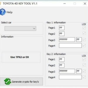 Logiciel Toyota pour Immo Off 4d Keytool Obd2 key pin - téléchargement immédiat