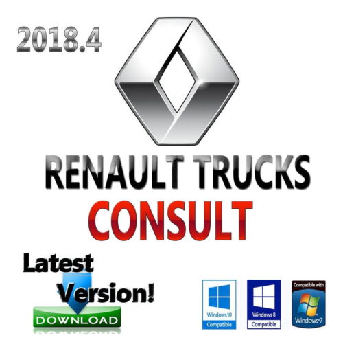 Renault Trucks Consult Elektronischer Ersatzteilkatalog 04.2018 neueste Version