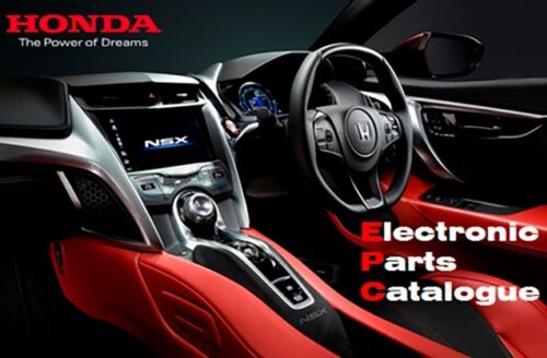honda epc catálogo electrónico de piezas 2021 para Honda y Acura última versión