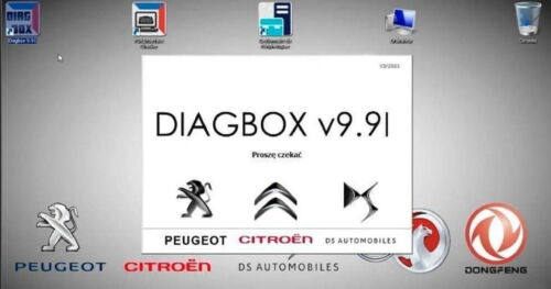 Psa Diagbox 9.91 2021 para lexia 3 Preinstalado en vmware windows mac