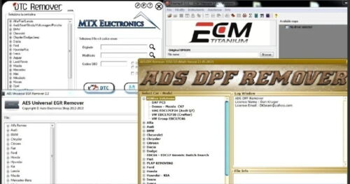 Egr Dpf Lambda Remover Bhp Increment Econ softwares pack - téléchargement immédiat