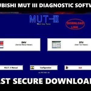 mitsubishi mut 3 2019 mut III v19061 für mitsubishi mut III vci diagnose software