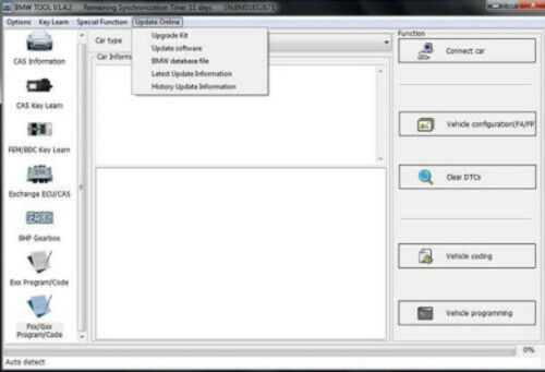 Vvdi Bmw Tool V1.5.0 Bmw Codificación Serie E G F FEM / BDC aprendizaje clave - descarga instantánea