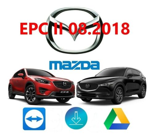New Mazda Epc V2 2018 parts catalogue/workshop catalogue for windows