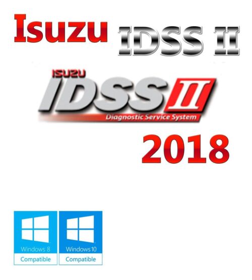 Isuzu IDSS II 2018 isuzu Diagnostic Service System para nexiq usb link scanner