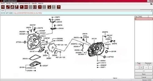 Mitsubishi MMC ASA EPC 2020 spare parts catalogue software for dealers oficial release- instant download