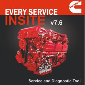 Cummins Insite 7.6.2 2018 Software de diagnóstico para camiones versión completa-.