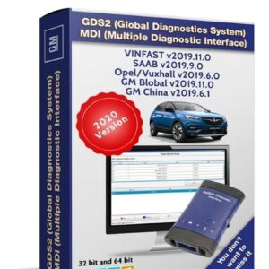Gm Gds2 & Tech2win 2020 Logiciel de diagnostic préinstallé sur machine virtuelle vmware