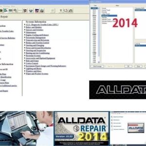 13 Super Werkstatt-Diagnose-Softwarepaket Mitchel 2015+alle Daten 2014-Werkstatt und mehr