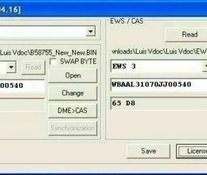 Bmw Mini Rover Isn Synchronization software for Dme/dde/ews/cas – instant download