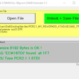 Simos Pcr 2.1 Unlocker Dpf , Egr Off Unlocks Ecus software for windows