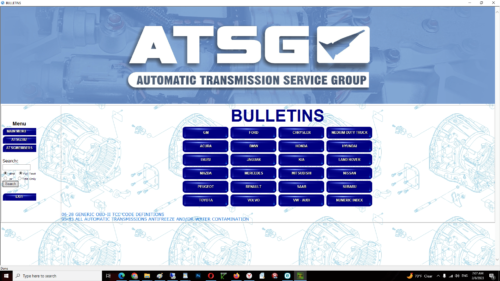 ATSG Getriebe 2012 v. für Automatikgetriebe Reparatursoftware