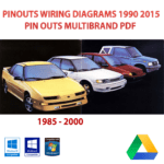 Automotive car Pinouts cableado diagramas 1985 a 2000 pin outs Multimarca pdf