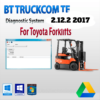 BT Truckcom TE 2020 v2.12 para el software de diagnóstico de carretillas elevadoras Toyota