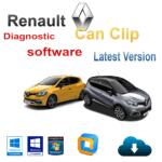 Renault Can Clip Software V209 2021 + Reprog & Bonus auf vmware englische Sprache
