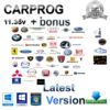 Software Carprog V11.35 kilometraje Immo Off Programador