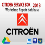 Caja de servicio de Citroen 2013 caja de servicio de reparación de taller citroen en la máquina virtual más reciente