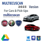 Multiecuscan V5.0 2023 for Fiat/dodge/chrysler advanced Diagnostic software full ver