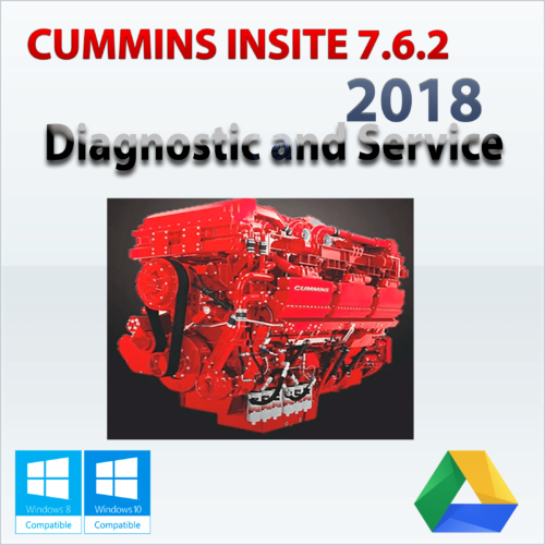 cummins insite 7.6.2 2018 software de diagnóstico para camiones versión completa descarga instantánea