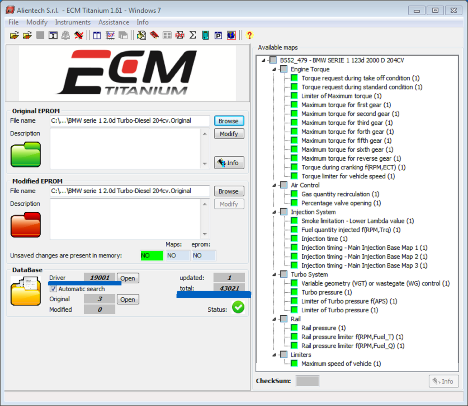 Neue ECM Titanium+26100 Treiber Tuning Software für KESS/KTAG/MPPS/GALLETTO