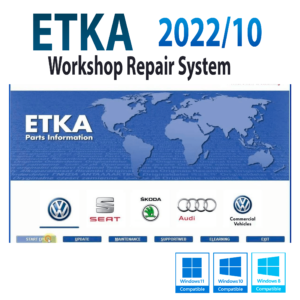 ETKA 8.5 2022/10 Software de taller Volkswagen/Seat/Skoda/Audi en VMware