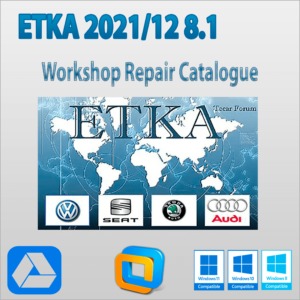Etka 2022 8.1 VW Audi SEAT Skoda préinstallé sur la machine virtuelle Téléchargement instantané