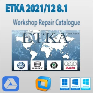 ETKA 2022 8.1 VW Audi Seat Skoda vorinstalliert auf virtueller Maschine Sofortiger Download