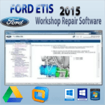 Ford Etis Taller reparación de software 2015 en máquina virtual