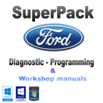 12x paquete de software de diagnóstico Ford para reparación de taller Ford, diagnóstico/programación Catálogos Ford IDS/PDF
