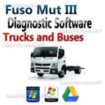 Mitsubishi Mut-iii 2019 Software de diagnóstico para camiones Fuso bus