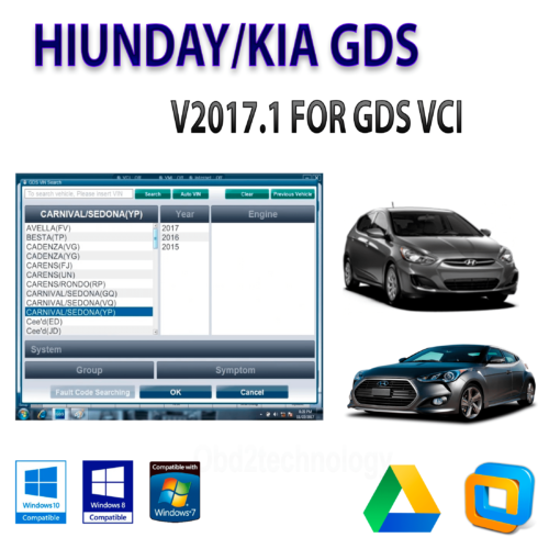 hyundai & kia gds 2017 software update englisch usa/europa regionen native install instant download