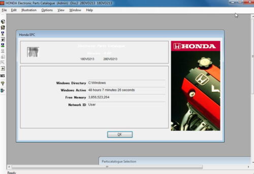 Honda EPC 2021 Electronic Parts Catálogo Honda / Acura Última versión Descarga instantánea